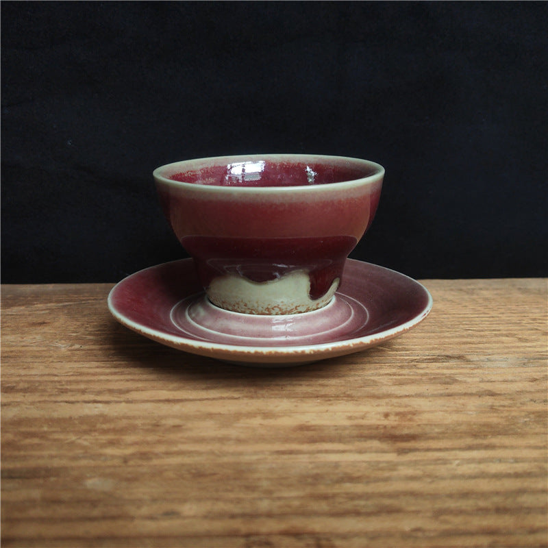 Creative Ceramic Mug Light Luxury Coffee Cup and Saucer Set