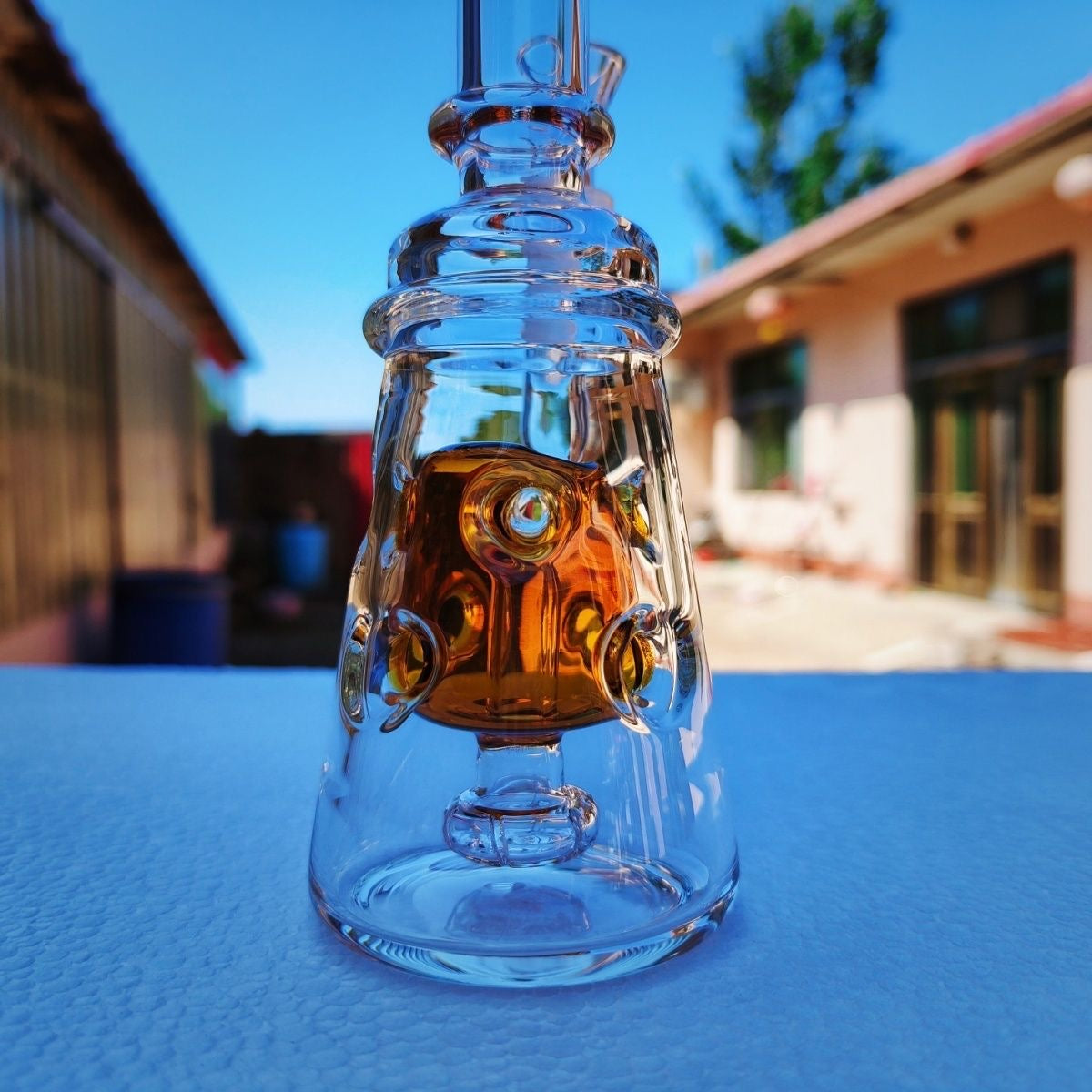 Amber Colored Hookah